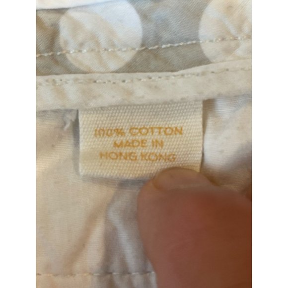 J. Crew Womens Chino Shorts Classic Twill Broken in 100% Cotton White Size 6 - Picture 8 of 9